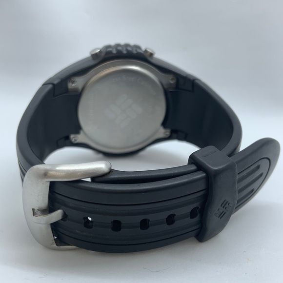 Columbia CL-5037 Day Date Indicator Light Up Mens 44mm watch 100m WR runs - Picture 6 of 8